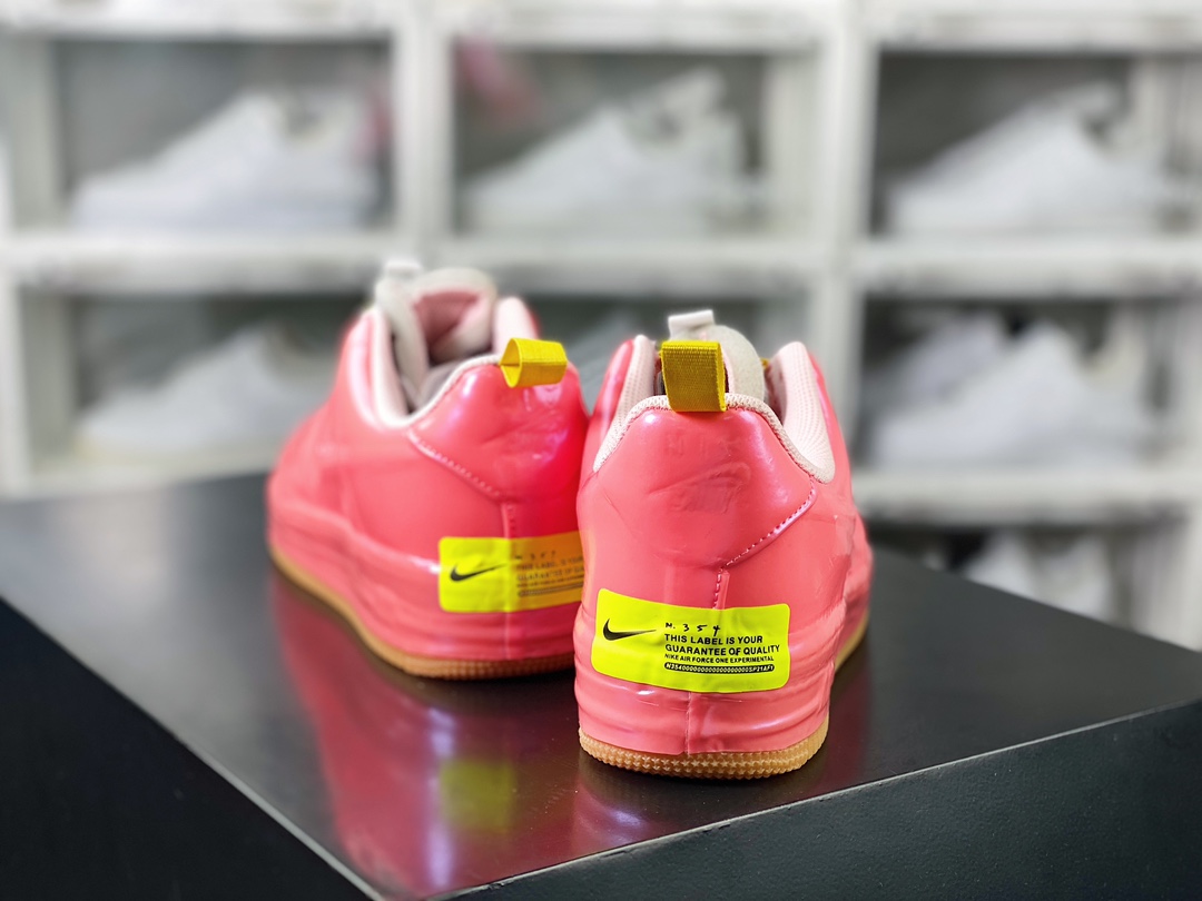 Air Force 1 Experimental-Type N. 354 ”Racer Pink” Air Force One Sneakers ”Bread Jelly Pink Sponge Bubble Gum” CV1754-600