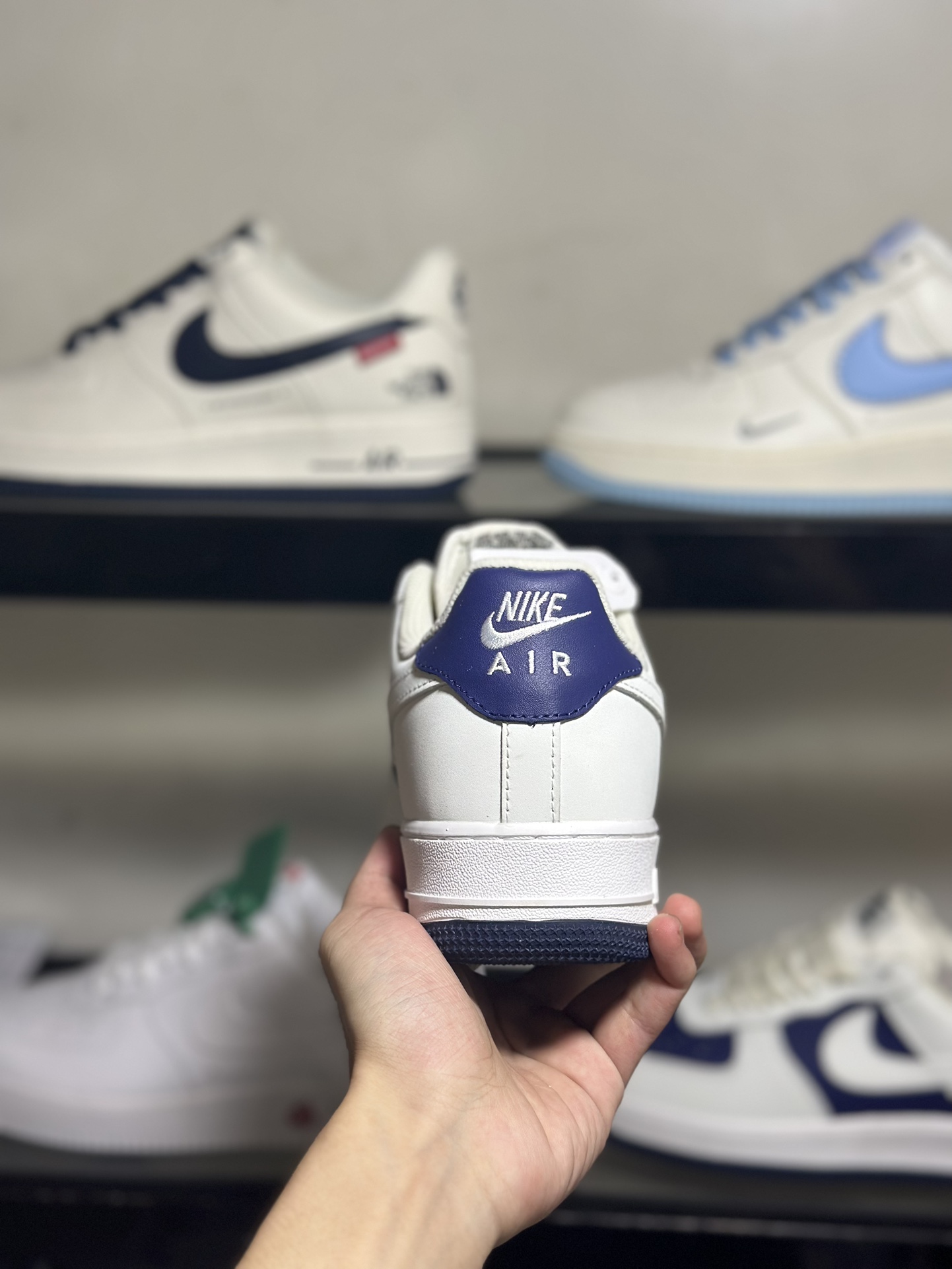 NikeAirForce1Low米蓝