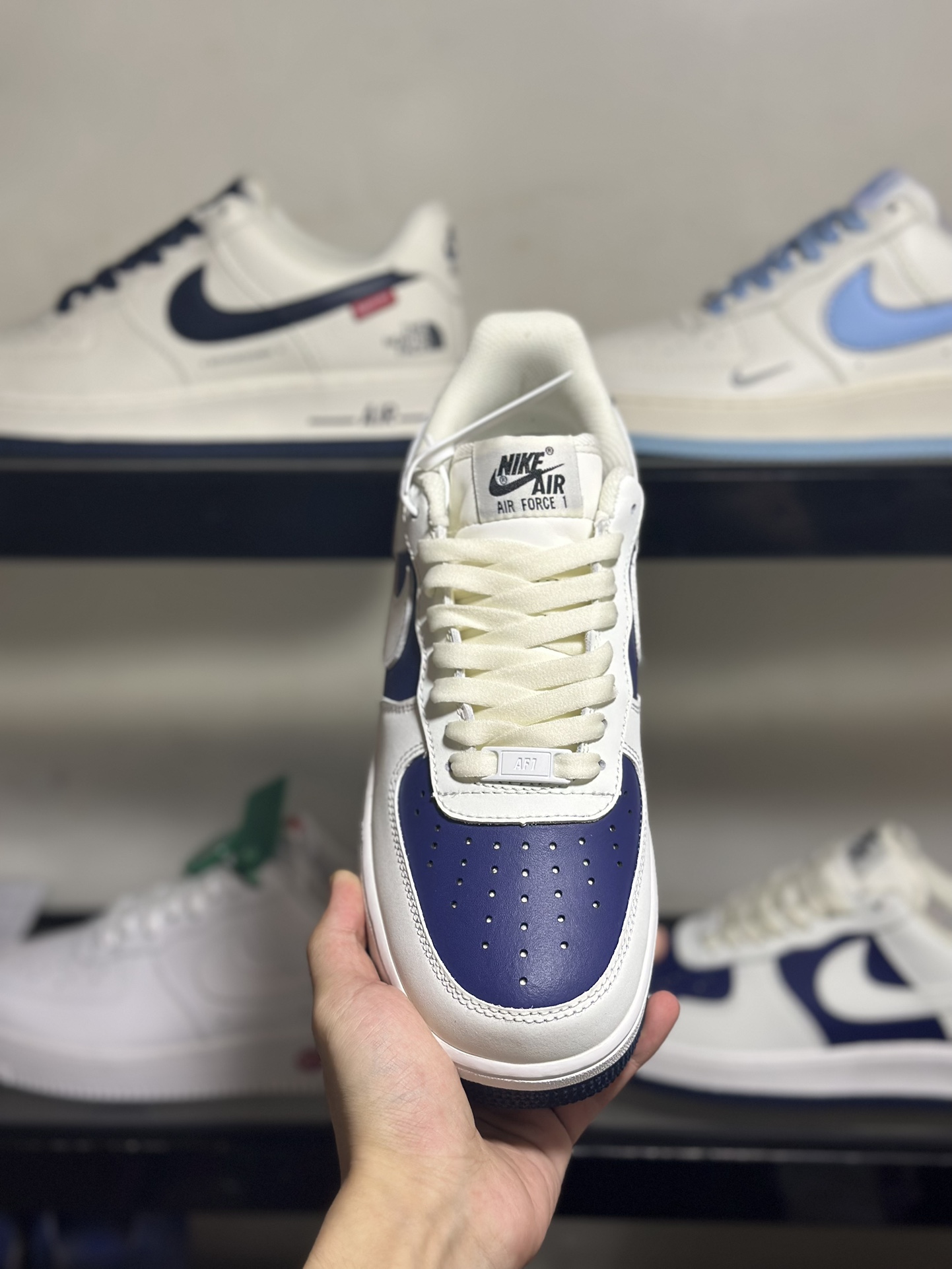 NikeAirForce1Low米蓝