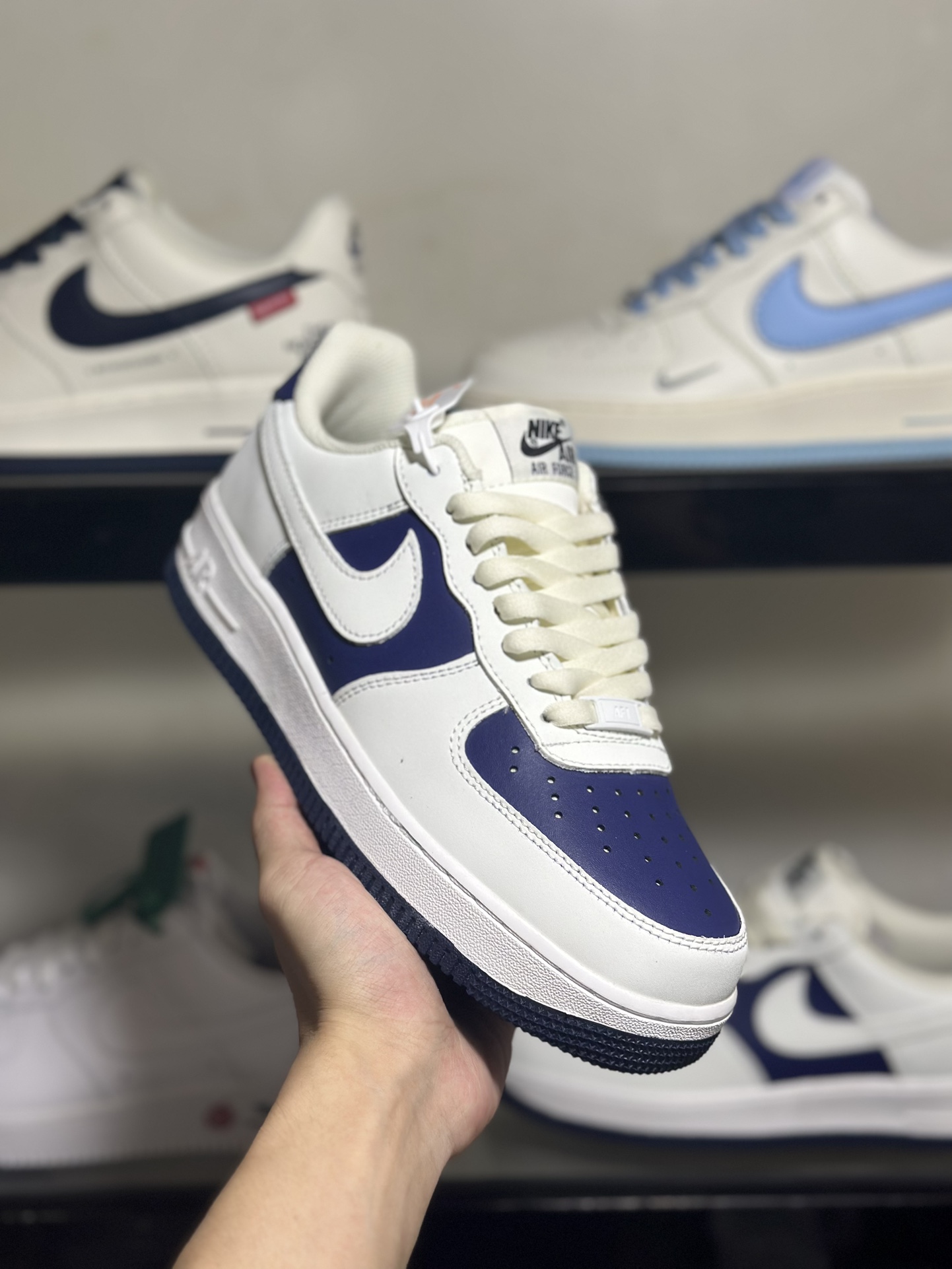 NikeAirForce1Low米蓝