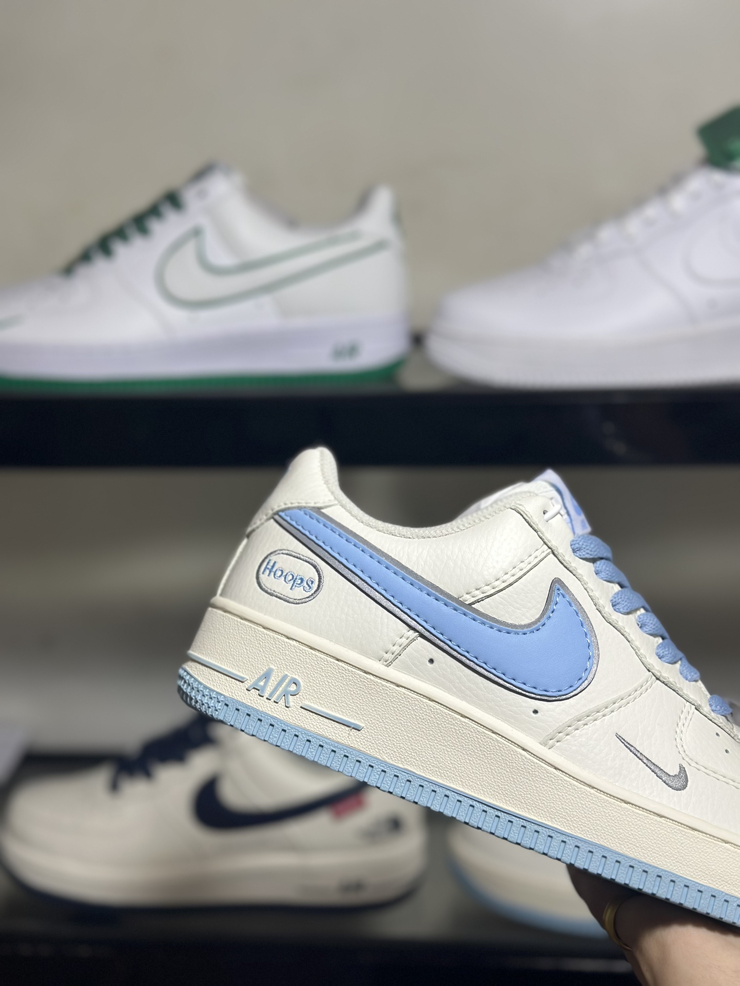 NikeAirForce1Low米白