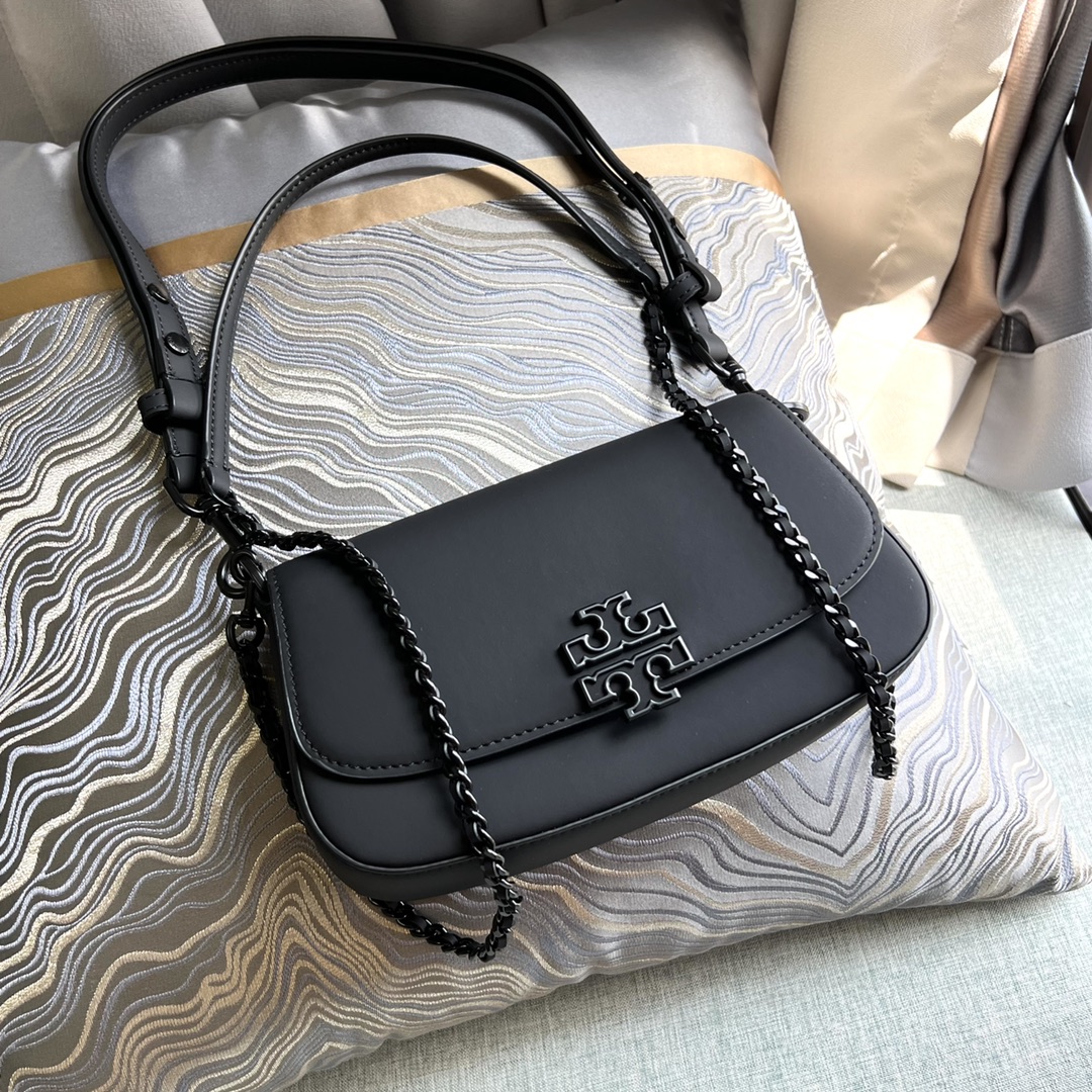 Tory Burch ～TB149654女包 晚宴包可斜挎单肩可手拿 磨砂牛皮 搭配两条肩带 尺寸22×6.5×13.cm