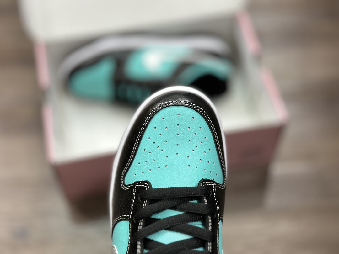 NK SB DUNK Low Diamond SupplyCo.Tiffany Tiffany Diamond Black Green 304292-402