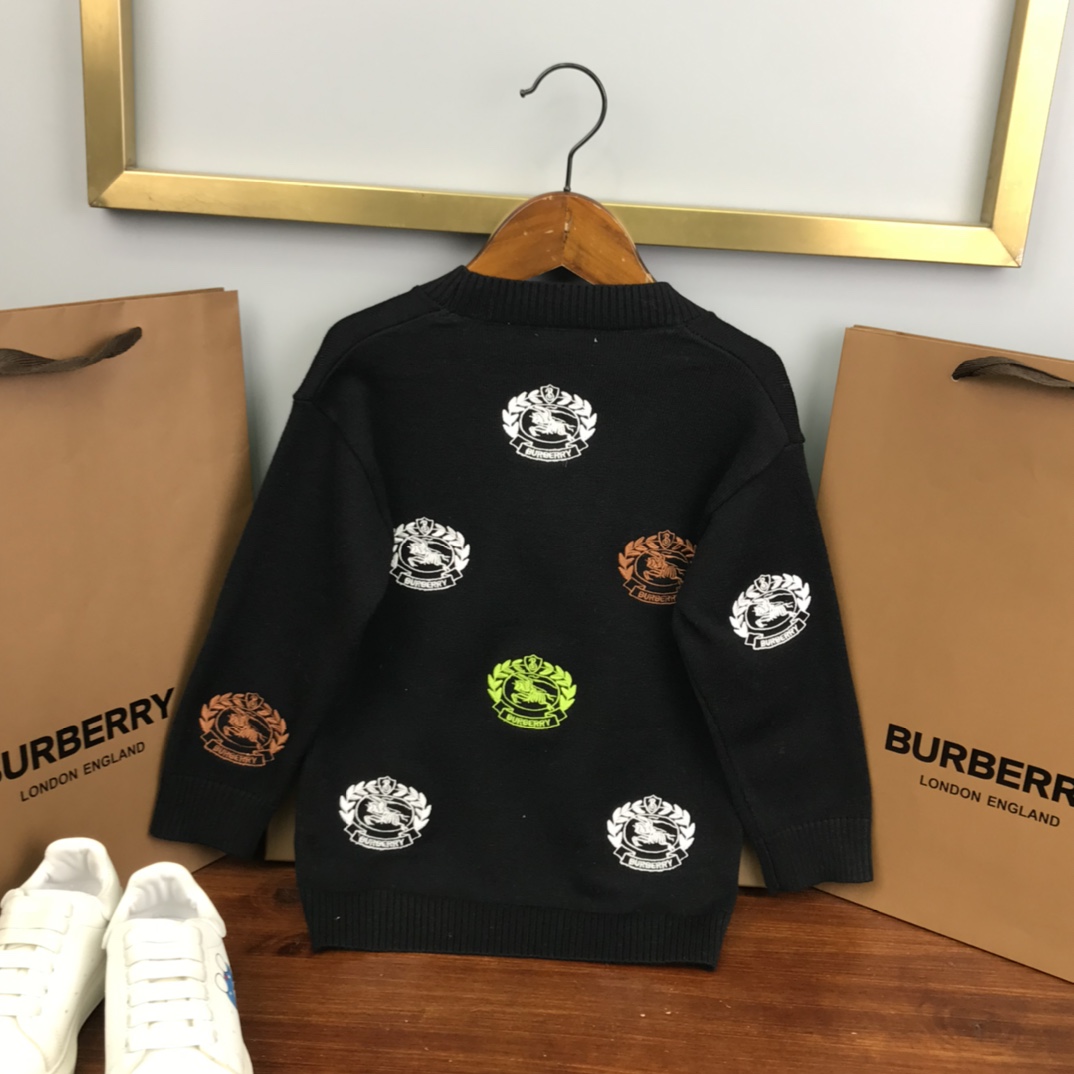 2023 Autumn High Kids’ Long-Sleeved BBR Shirt in Various Sizes - 图片 9