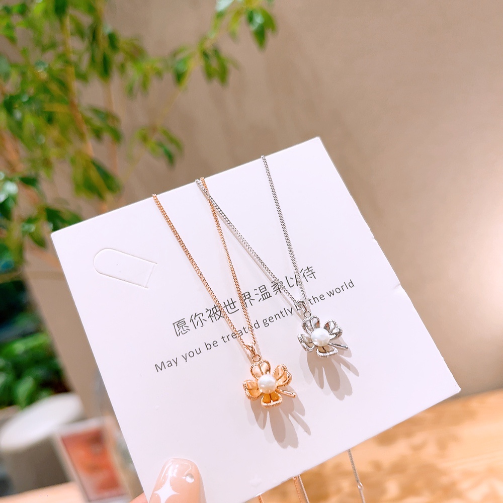 甘いS925スターリングシルバーネックレスゴールド 記念日