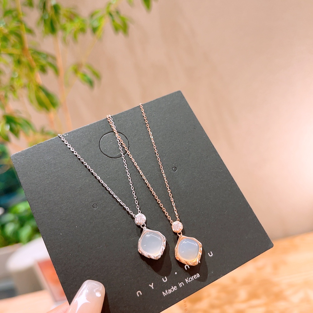 ミニマルニッケル無添加銀ネックレスシルバー ウェディングギフト