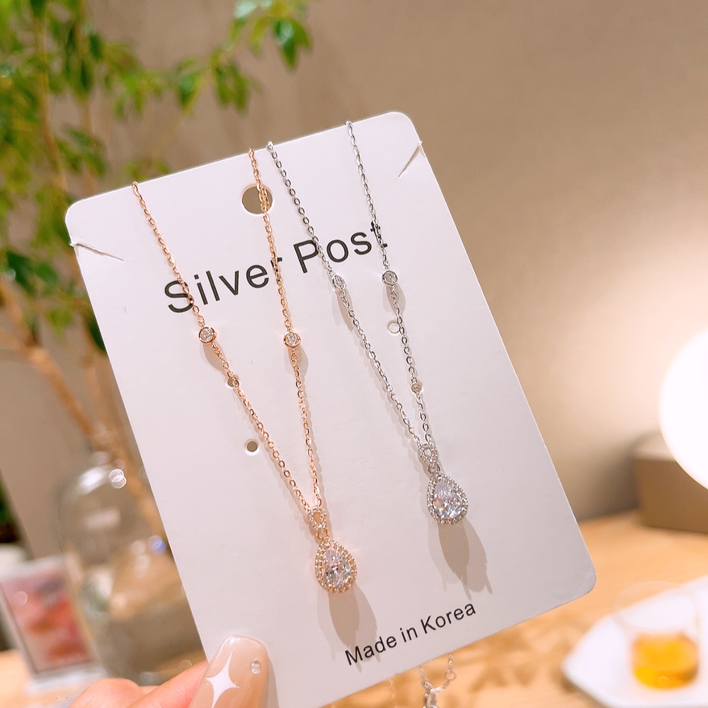 エレガントニッケル無添加銀ネックレスゴールド 自分へのご褒美