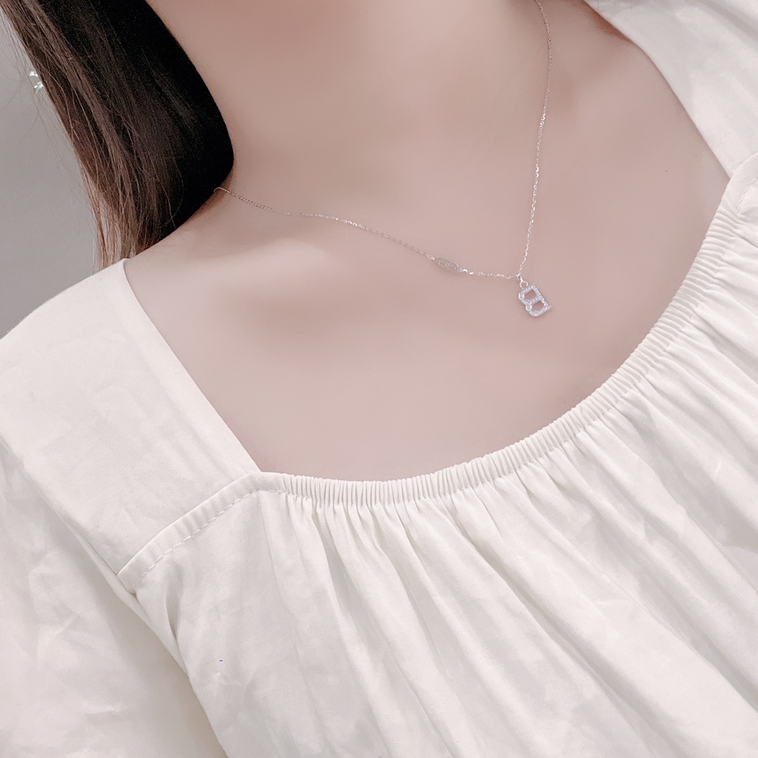 ファッション925シルバーネックレスシルバー デート