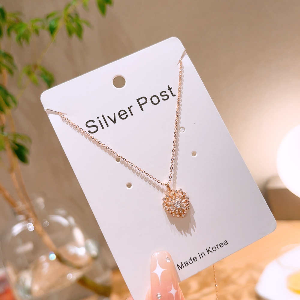 甘いニッケル無添加銀ネックレスゴールド 先生の日