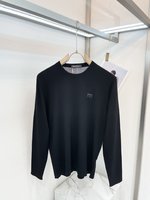 Ferragamo Clothing Sweatshirts Wool Fall/Winter Collection Long Sleeve