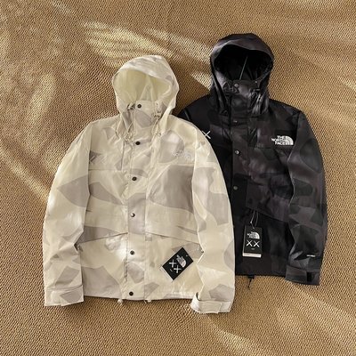 Kaws Clothing Coats & Jackets Black White Unisex Hooded Top