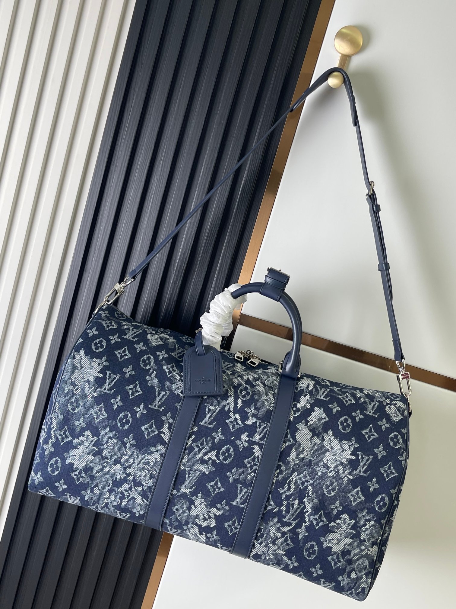 M57285 serie de bolsos de viaje de mezclilla de 50 cm