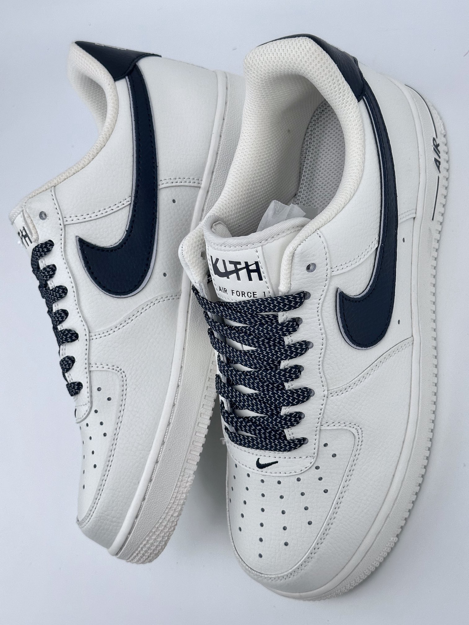 Nike Air Force 1 Low 07 x KITH White Black NY9668-235