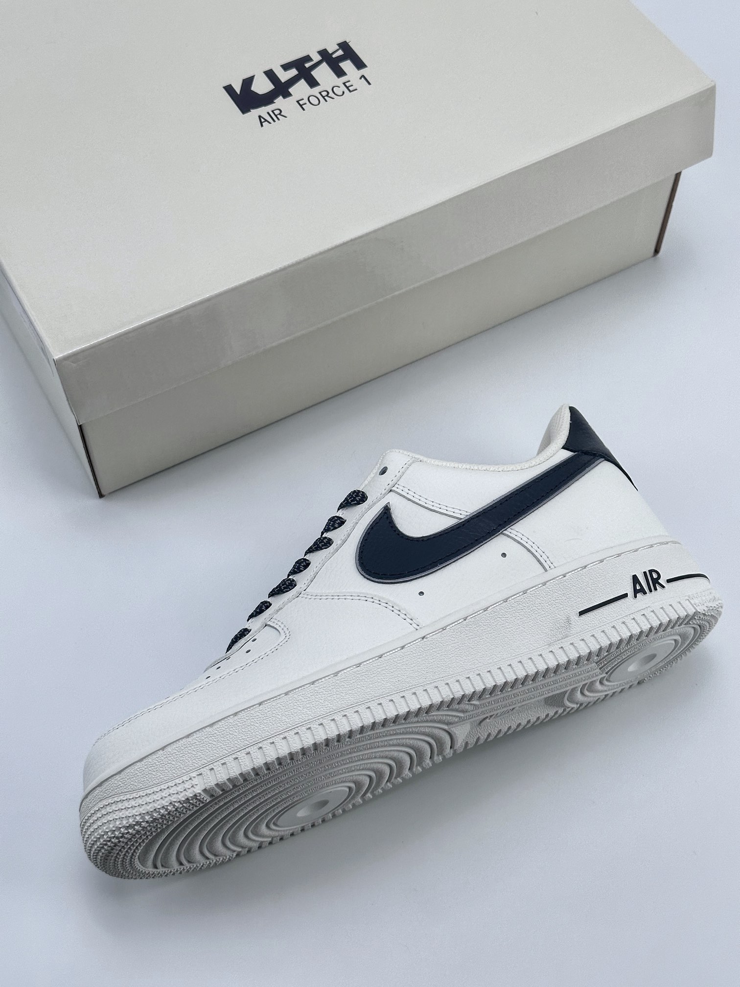 Nike Air Force 1 Low 07 x KITH White Black NY9668-235