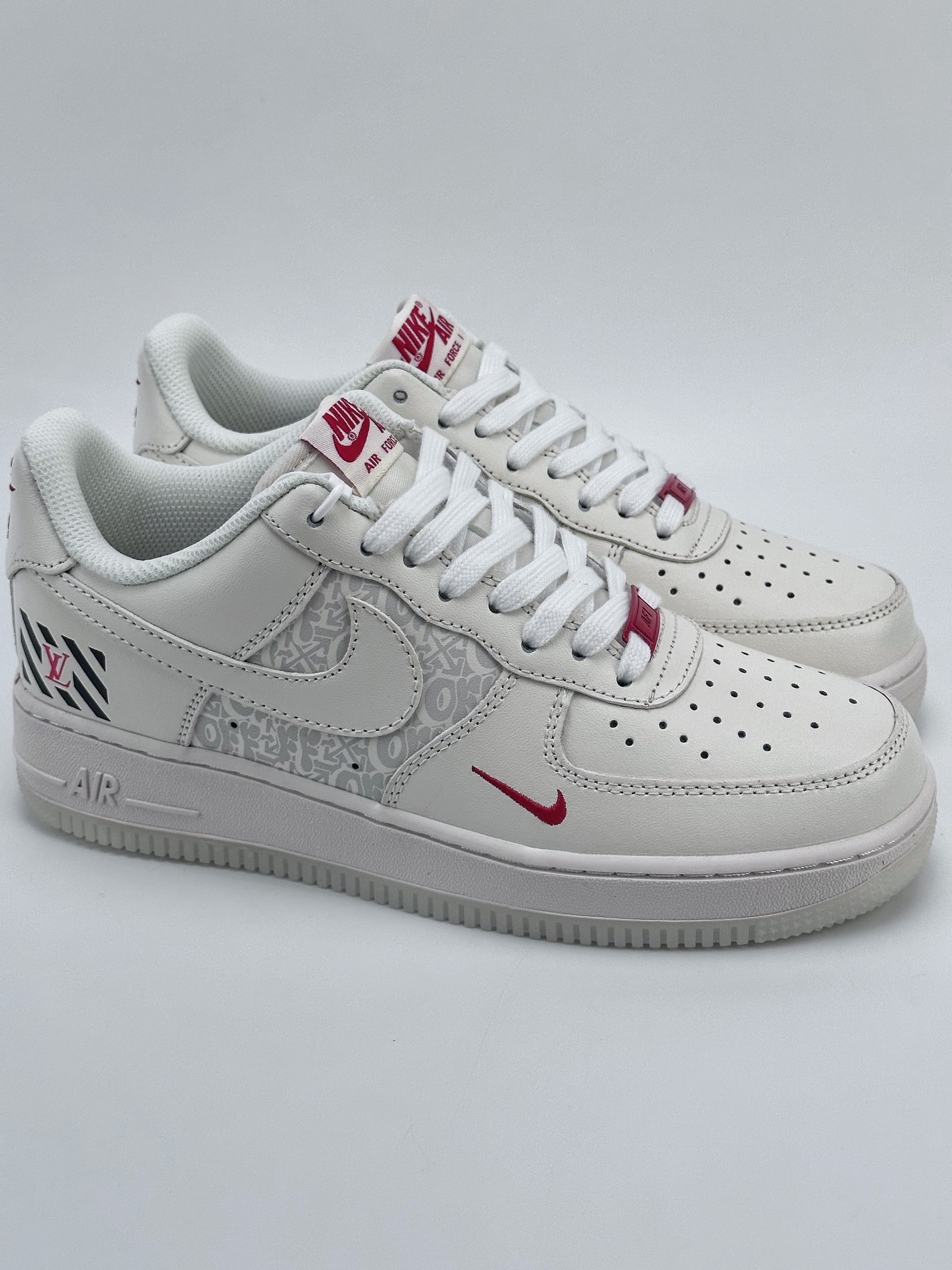 Nike Air Force 1 Low 07 x Off White x Louis Vuitton three-party joint BS6055-825