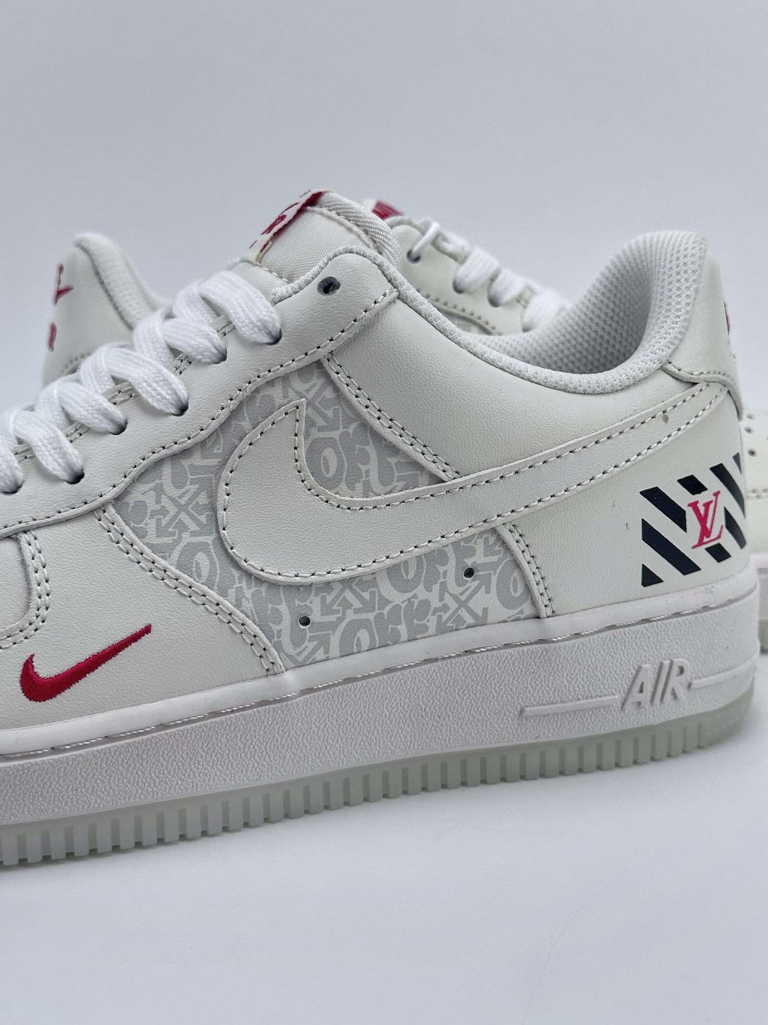 Nike Air Force 1 Low 07 x Off White x Louis Vuitton three-party joint BS6055-825