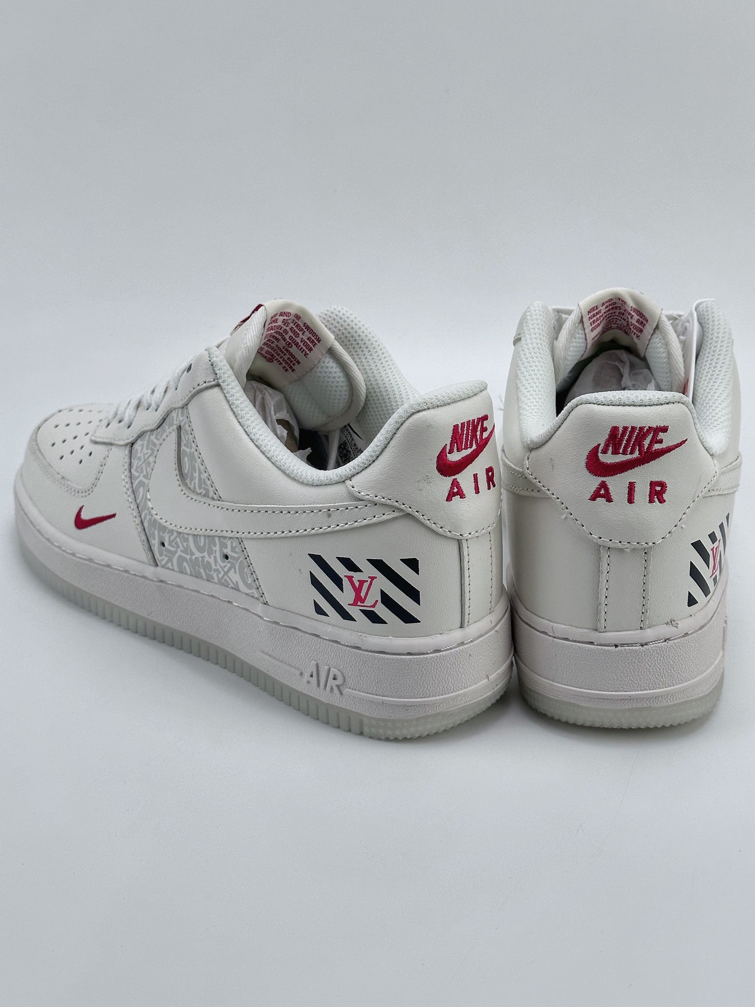 Nike Air Force 1 Low 07 x Off White x Louis Vuitton three-party joint BS6055-825