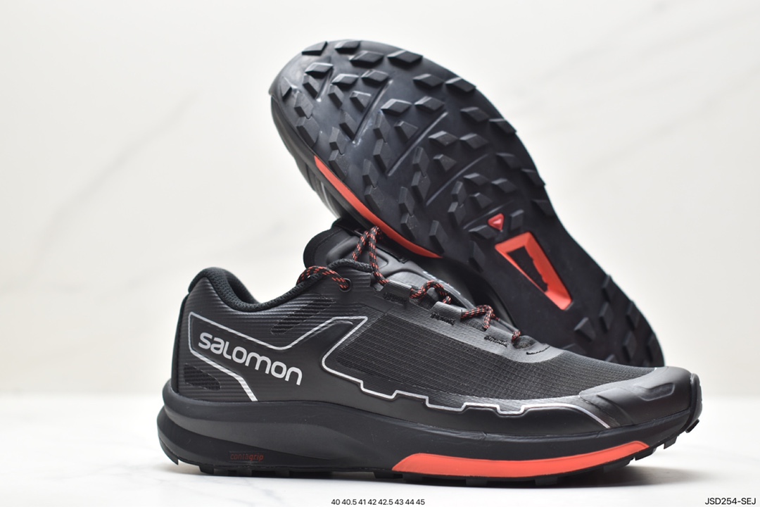 Salomon outdoor cross-country running shoes upper uses SENSIFIT fitting technology 413167-29