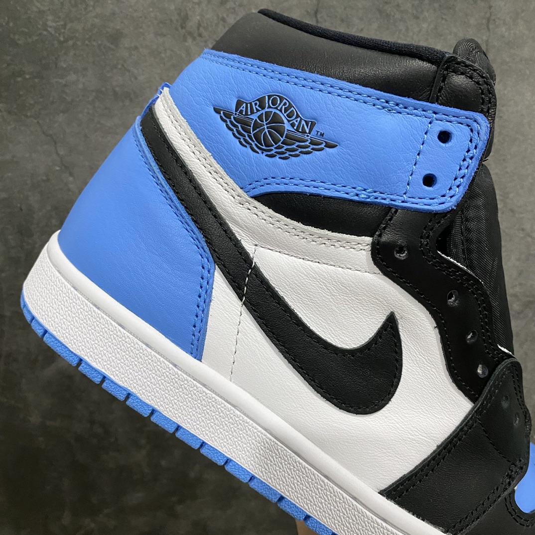 [Dongguan-made pieces] Air Jordan 1 High OG AJ1 blue, white, black, white and blue toe DZ5485-400