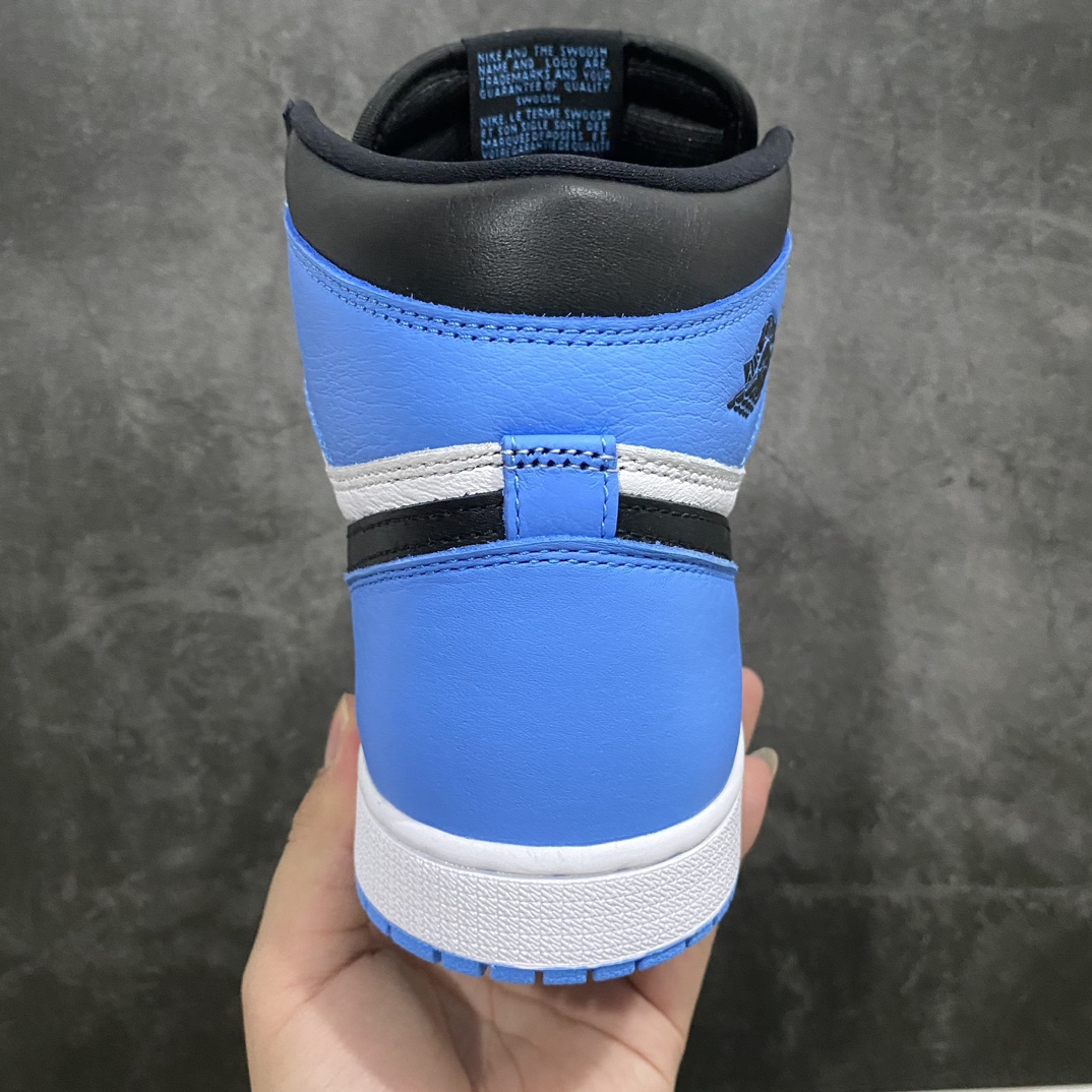 [Dongguan-made pieces] Air Jordan 1 High OG AJ1 blue, white, black, white and blue toe DZ5485-400