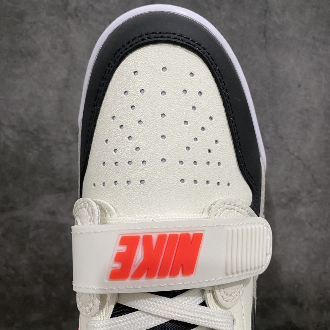 [N version pure original] Air Jordan Legacy AJ312 low-top white, black and red FJ7221-101