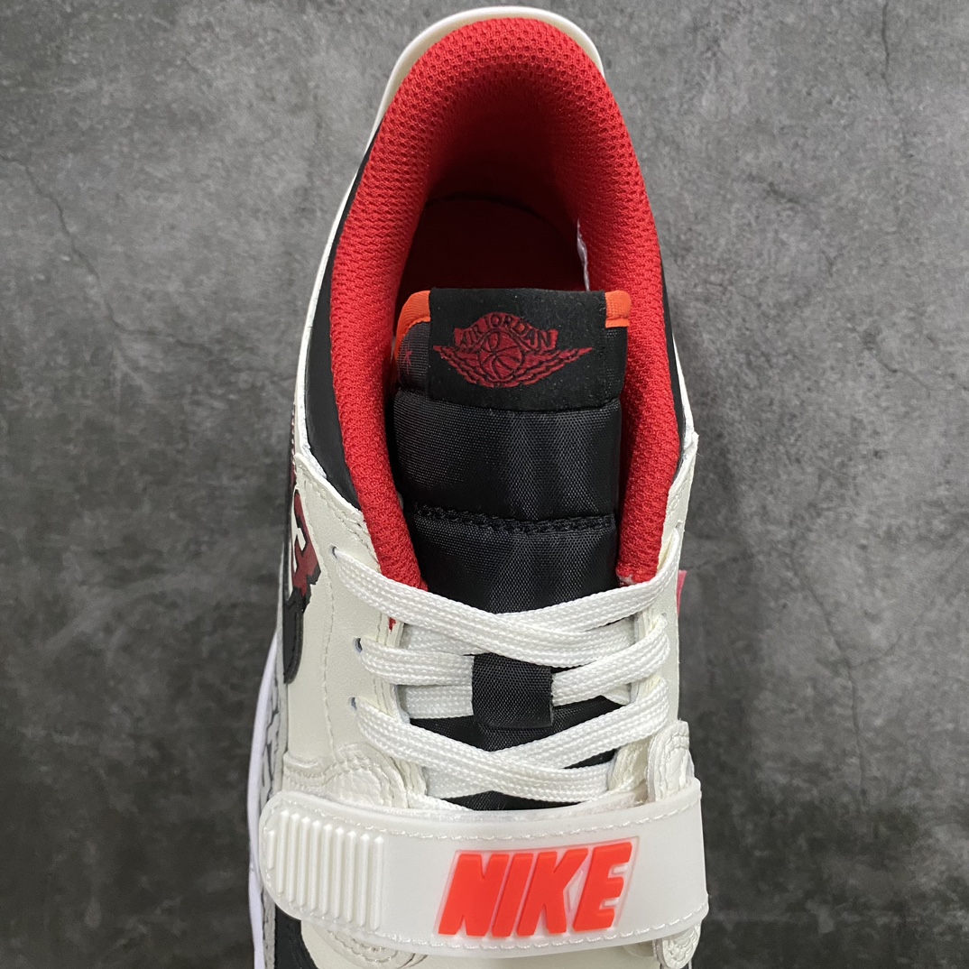 [N version pure original] Air Jordan Legacy AJ312 low-top white, black and red FJ7221-101