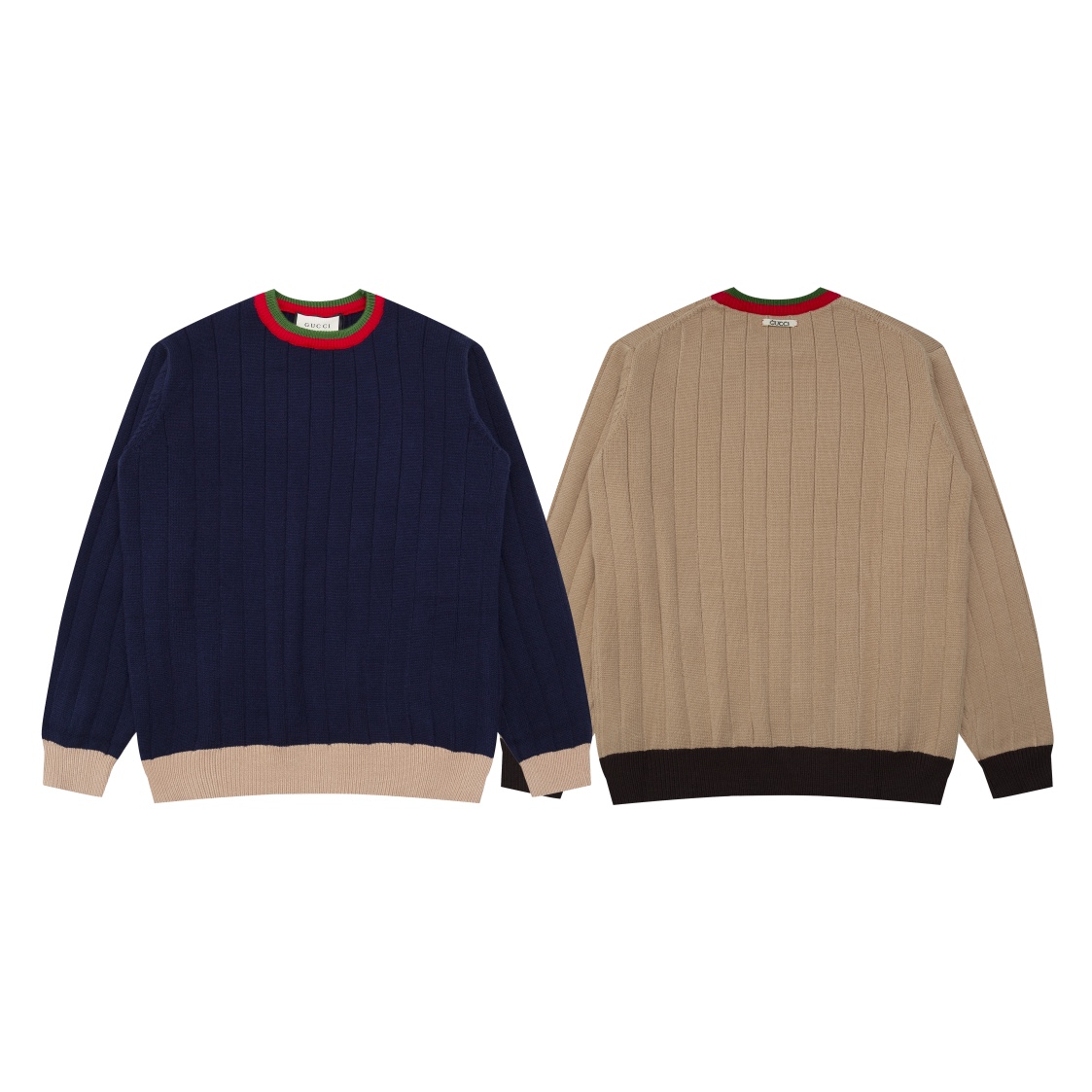 A06# Suéter de punto Gucci, el último suéter de punto GG de cuello redondo de lana, unisex, mismo estilo que Yang Mi, ¡…