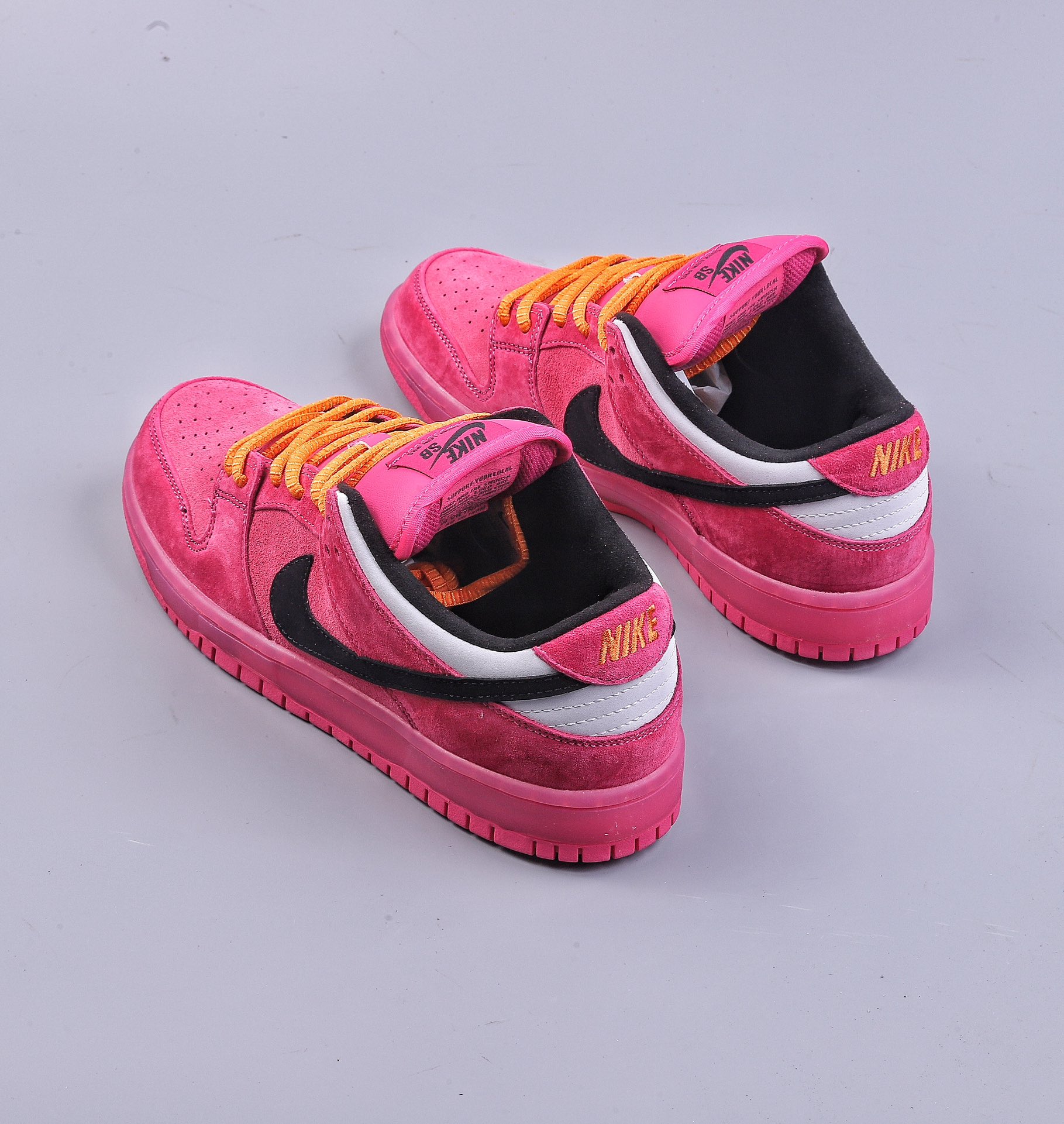 H Nk Dunk Low Cartoon Powerpuff Girls X SB DUNK Series Flower Joint Model FD2631-600