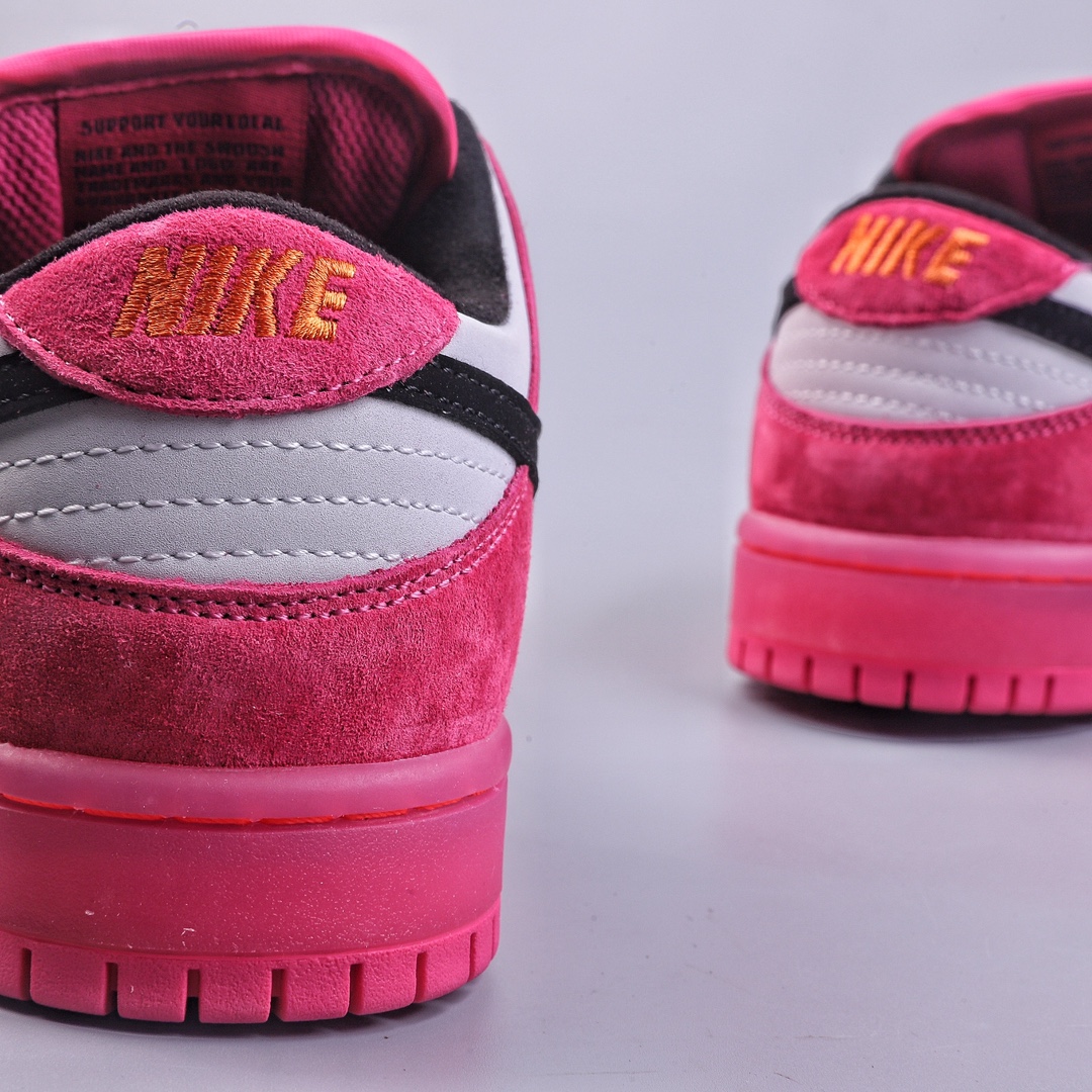 H Nk Dunk Low Cartoon Powerpuff Girls X SB DUNK Series Flower Joint Model FD2631-600