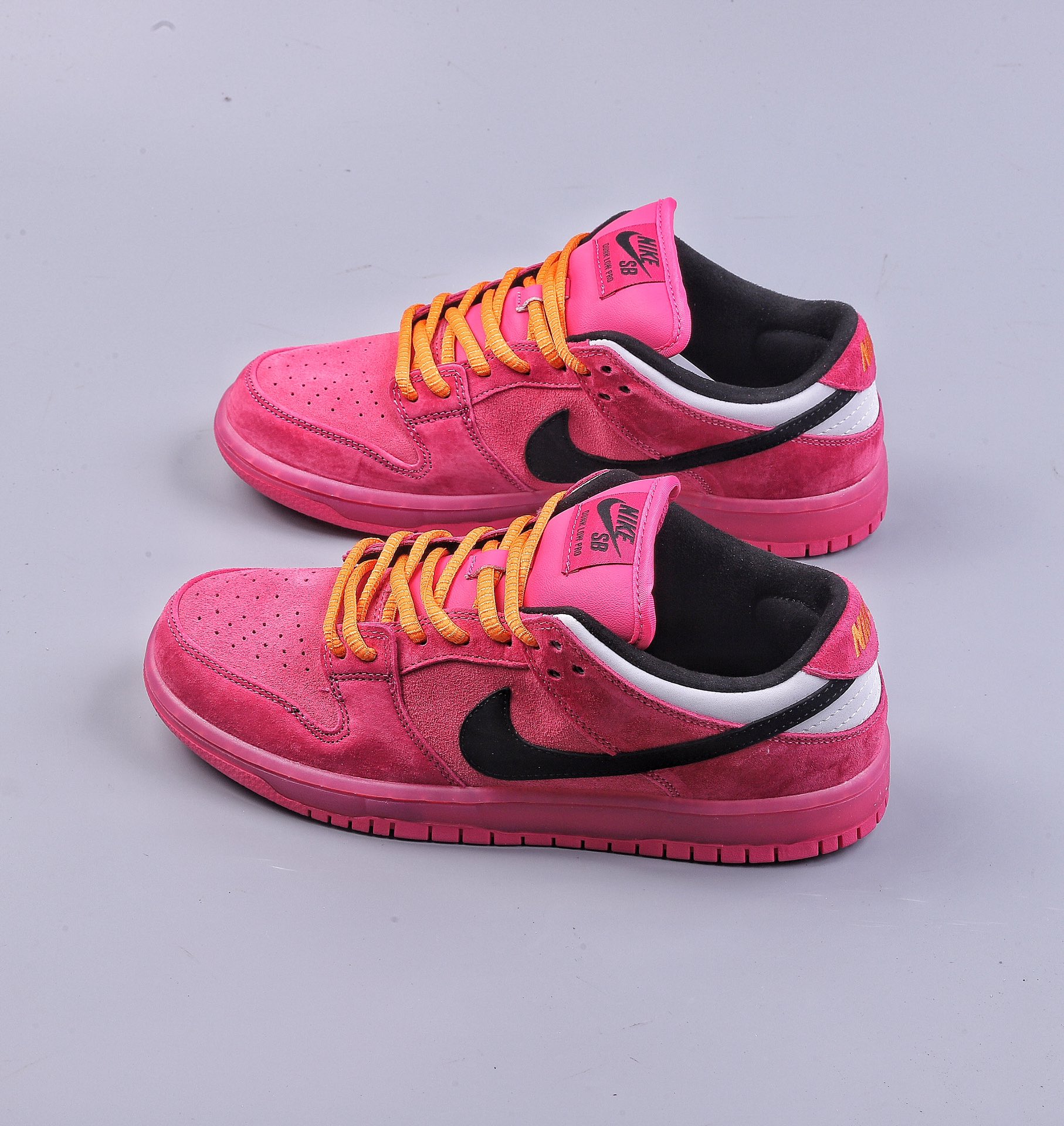 H Nk Dunk Low Cartoon Powerpuff Girls X SB DUNK Series Flower Joint Model FD2631-600