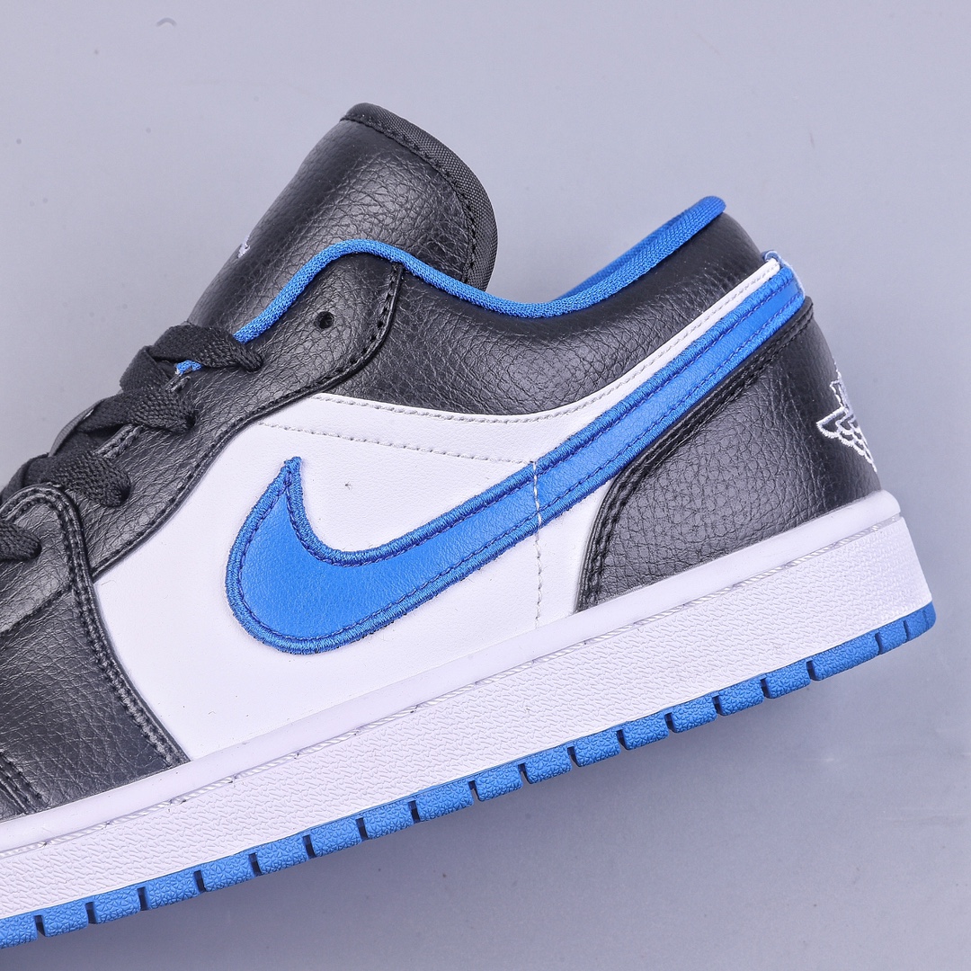 K Air Jordan 1 Low Black Blue 553558-007