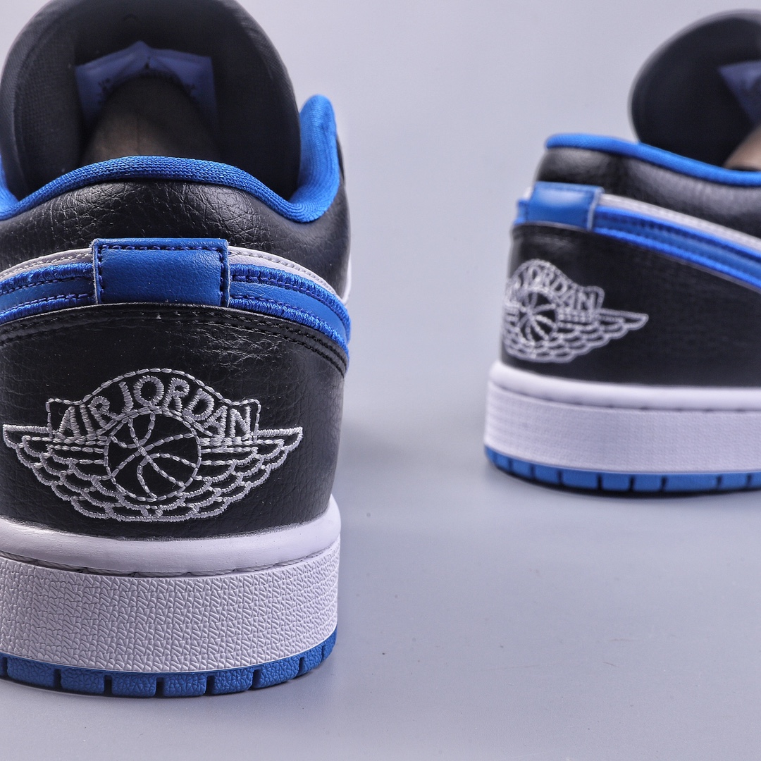 K Air Jordan 1 Low Black Blue 553558-007