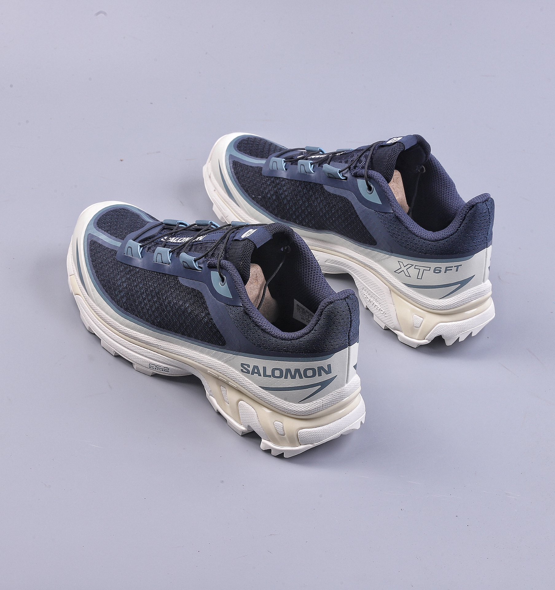 Green X Salomon XT-6 FT Salomon Retro Trend Outdoor Functional Mountaineering Running Shoes 471510-28