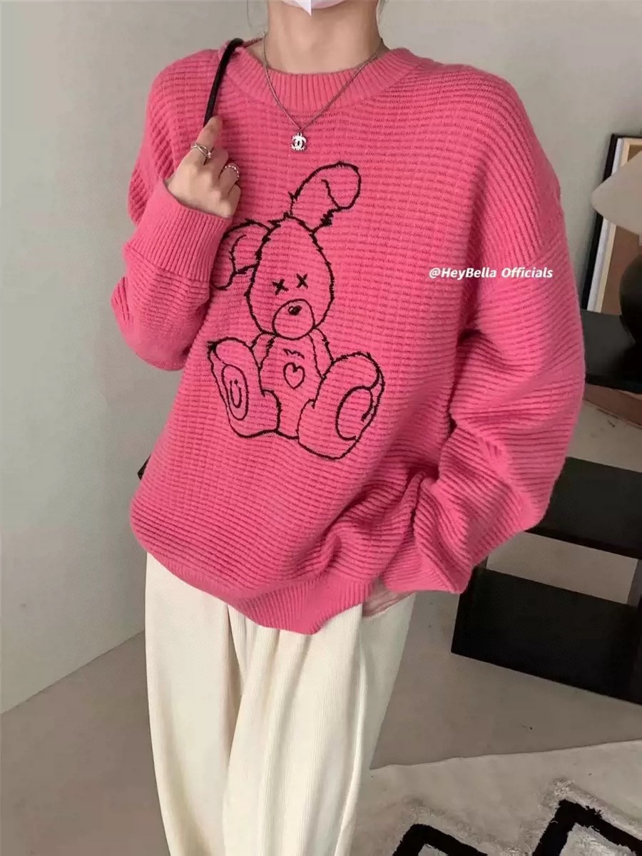 p380 high quality female clothes packed with moscino 100 full wool and heavy work on the bear. - 图片 2
