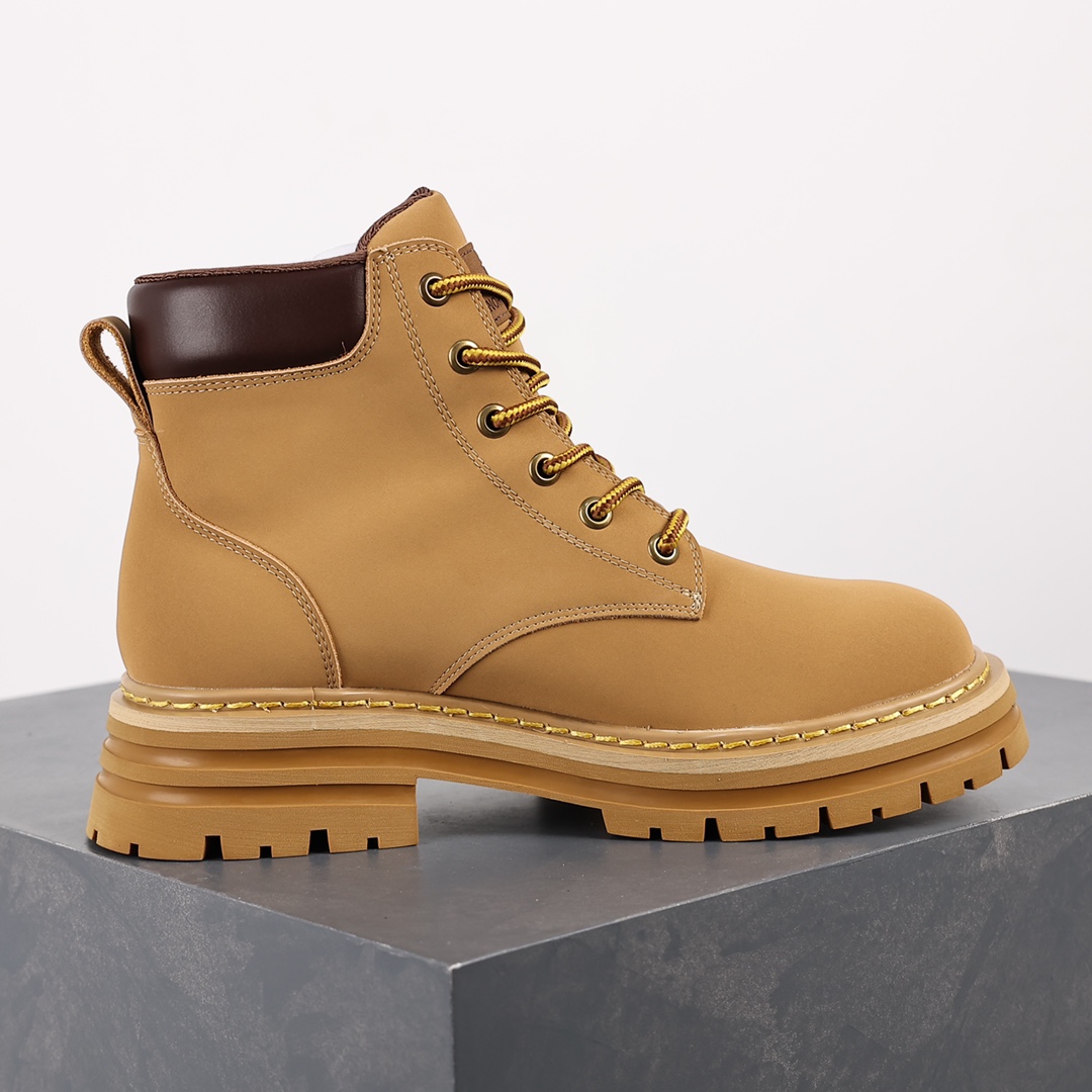 Chromehearts Dongguan-produced trendy brand Chromehearts co-branded 2023ss new Martin yellow boots short boots