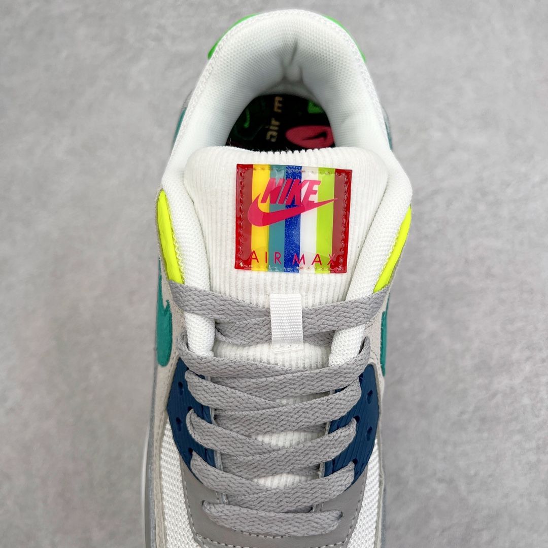 图片[5]-＃MX版 NK Air MAX 90 气垫复古减震跑步鞋 DA5562-001 经典重温 独家陆续补货 外单专供大厂出品 品质稳定 一百余色 终端操作 Air Max 90于1990年推出 来自Air Max系列 在Air Max 1的基础上改进而得 增加了气垫面积 外型上也更为流线 最特別的就是加入了菱纹塑胶嵌板 为Air Max 90增添了许多潮流气息 皮革鞋面 造就出色耐穿性和支撑力 Max Air缓震配置搭配泡棉中底 令Air Max 90轻盈而舒适 华夫格橡胶外底 铸就Air Max 90非凡的抓地力 而Air Max 90不仅是一双跑鞋 它成功跨越了时间的演进 成为了球鞋文化与潮流圈中最熟为人知的鞋款之一 尺码：36 36.5 37.5 38 38.5 39 40 40.5 41 42 42.5 43 44 44.5 45-选品中心