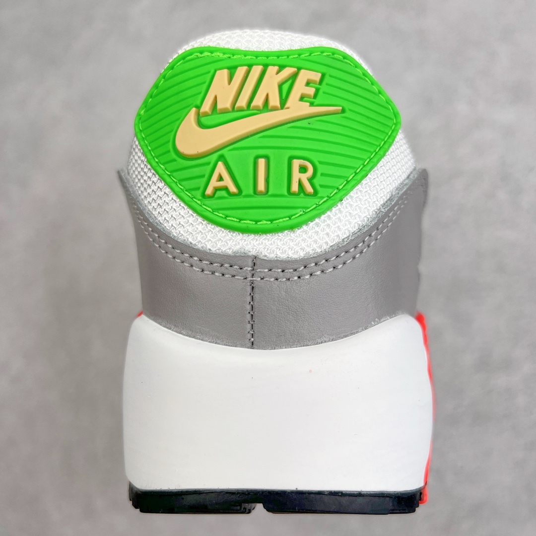 图片[8]-＃MX版 NK Air MAX 90 气垫复古减震跑步鞋 DA5562-001 经典重温 独家陆续补货 外单专供大厂出品 品质稳定 一百余色 终端操作 Air Max 90于1990年推出 来自Air Max系列 在Air Max 1的基础上改进而得 增加了气垫面积 外型上也更为流线 最特別的就是加入了菱纹塑胶嵌板 为Air Max 90增添了许多潮流气息 皮革鞋面 造就出色耐穿性和支撑力 Max Air缓震配置搭配泡棉中底 令Air Max 90轻盈而舒适 华夫格橡胶外底 铸就Air Max 90非凡的抓地力 而Air Max 90不仅是一双跑鞋 它成功跨越了时间的演进 成为了球鞋文化与潮流圈中最熟为人知的鞋款之一 尺码：36 36.5 37.5 38 38.5 39 40 40.5 41 42 42.5 43 44 44.5 45-选品中心