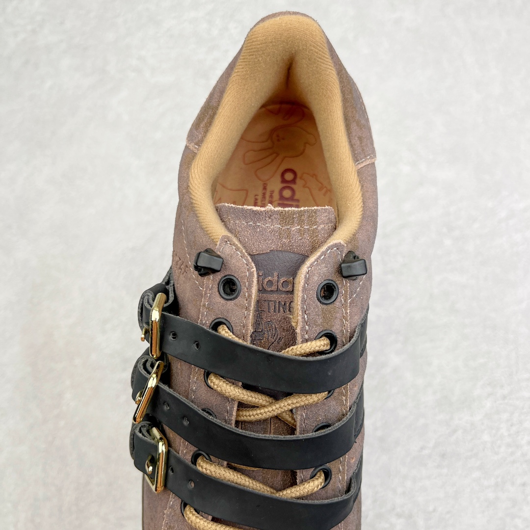 图片[7]-＃绿X特供 Melting Sadness × AD Originals Superstar \\\”Karoro Hole\\\” 经典贝壳头休闲板鞋 联名黑棕 H06344 独家控货 平台正单 全鞋百分百原材料 全鞋电脑针车 Logo针车间距针数原版一致 皮料切割冲裁零瑕疵 原鞋一致含胶量大底 原盒中文内外标 大几率过验 不对比市面只对比原鞋 只服务最高端市场 尺码：35 36 36.5 37 38 38.5 39 40 40.5 41 42 42.5 43 44 44.5 45-选品中心