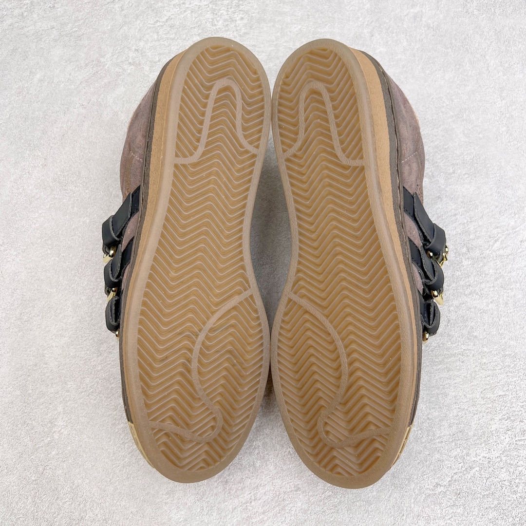 图片[5]-＃绿X特供 Melting Sadness × AD Originals Superstar \\\”Karoro Hole\\\” 经典贝壳头休闲板鞋 联名黑棕 H06344 独家控货 平台正单 全鞋百分百原材料 全鞋电脑针车 Logo针车间距针数原版一致 皮料切割冲裁零瑕疵 原鞋一致含胶量大底 原盒中文内外标 大几率过验 不对比市面只对比原鞋 只服务最高端市场 尺码：35 36 36.5 37 38 38.5 39 40 40.5 41 42 42.5 43 44 44.5 45-选品中心