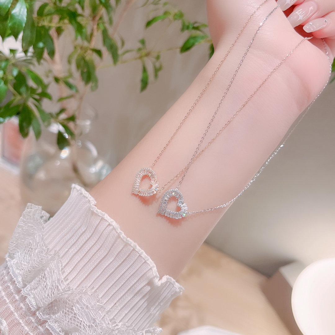 フレッシュ高品質シルバーネックレスシルバー パーティー