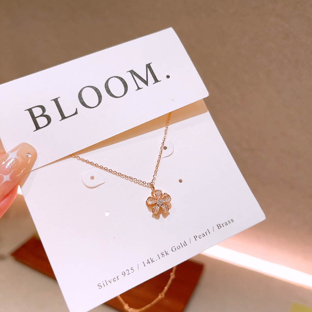 ラグジュアリー低アレルギー銀ネックレスゴールド 告白