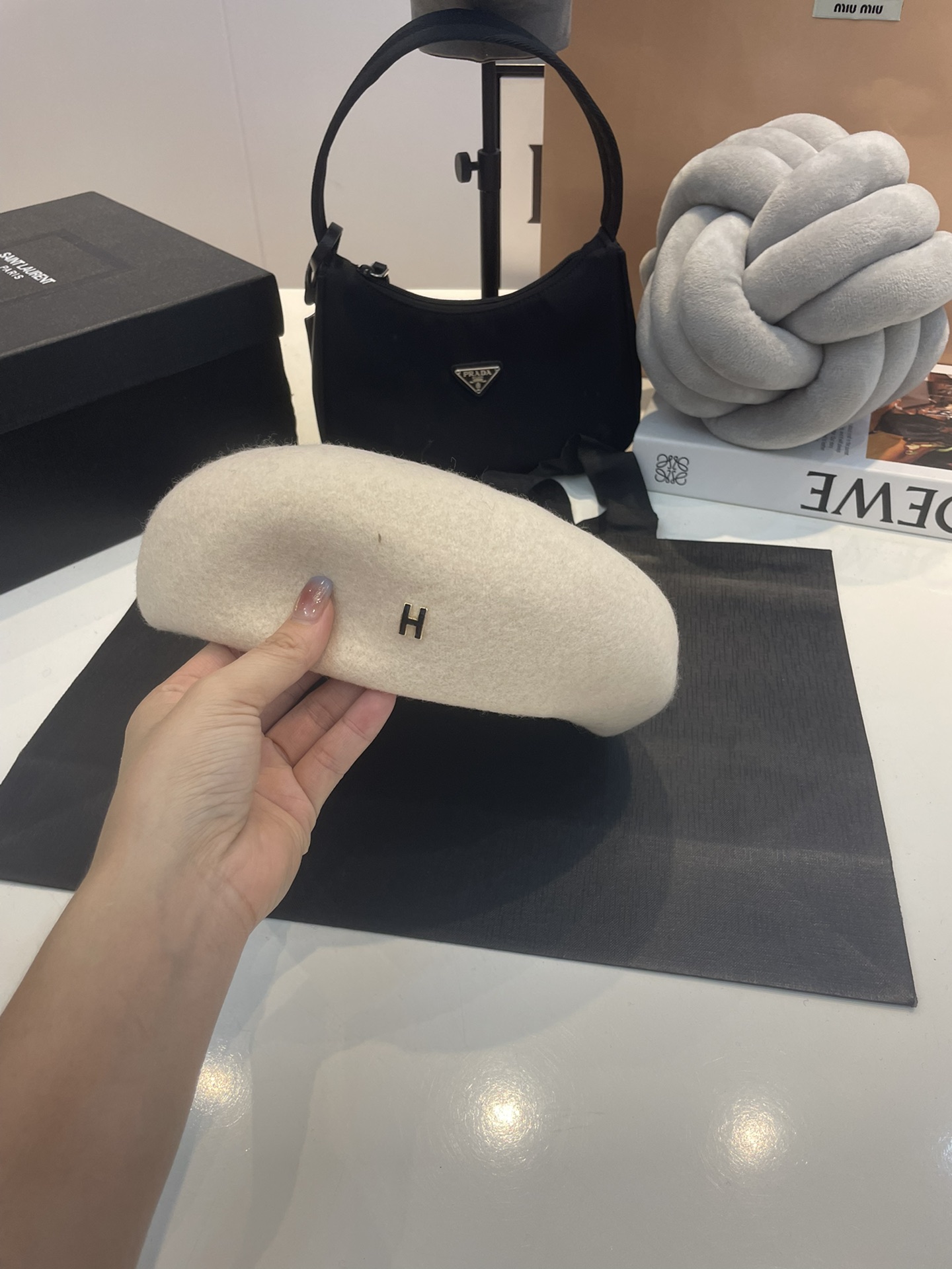 에르메스 모자 84635 Hermes Cap