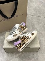 Golden Goose Skateboard Shoes Single Layer Buy High Quality Cheap Hot Replica
 Gold Leopard Print Purple Red White Yellow Unisex Cowhide Frosted Fall/Winter Collection