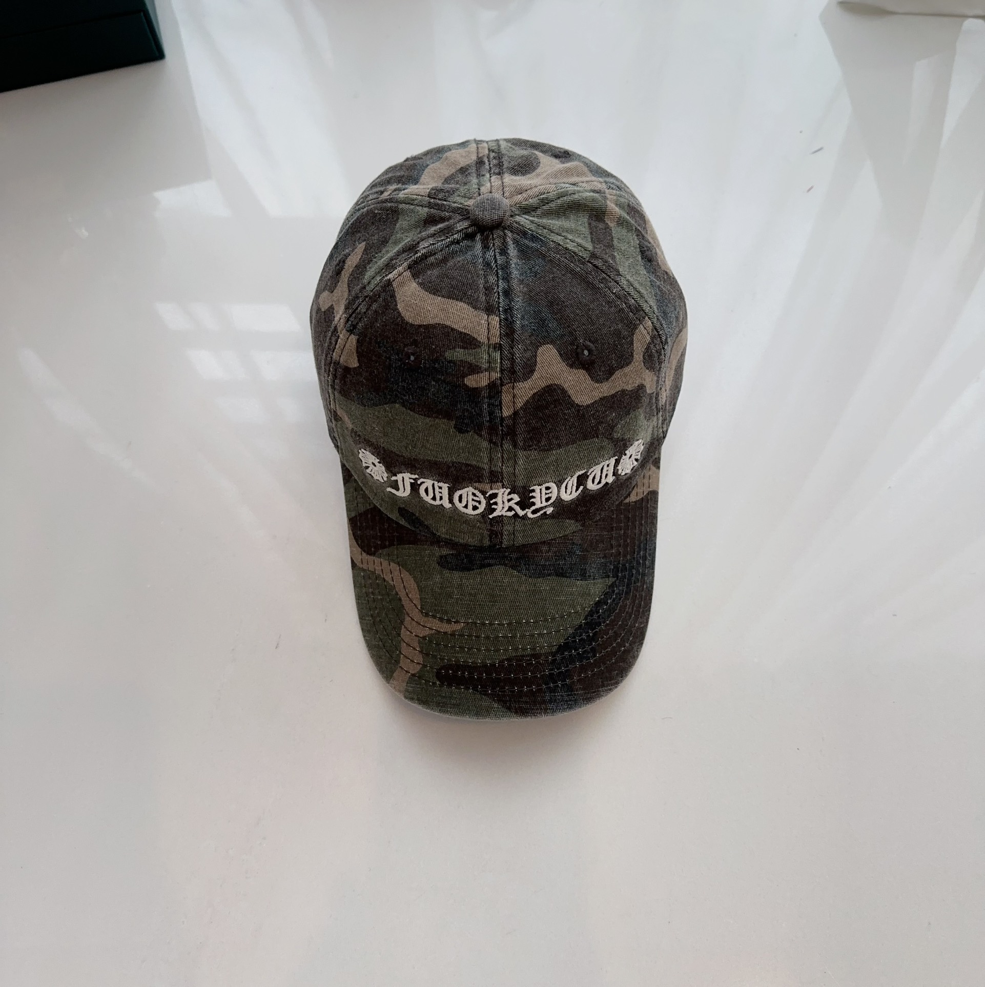 [Chrome Hearts Hats]Croxin New Embroidered Pure Cotton Baseball Cap Four-seaso