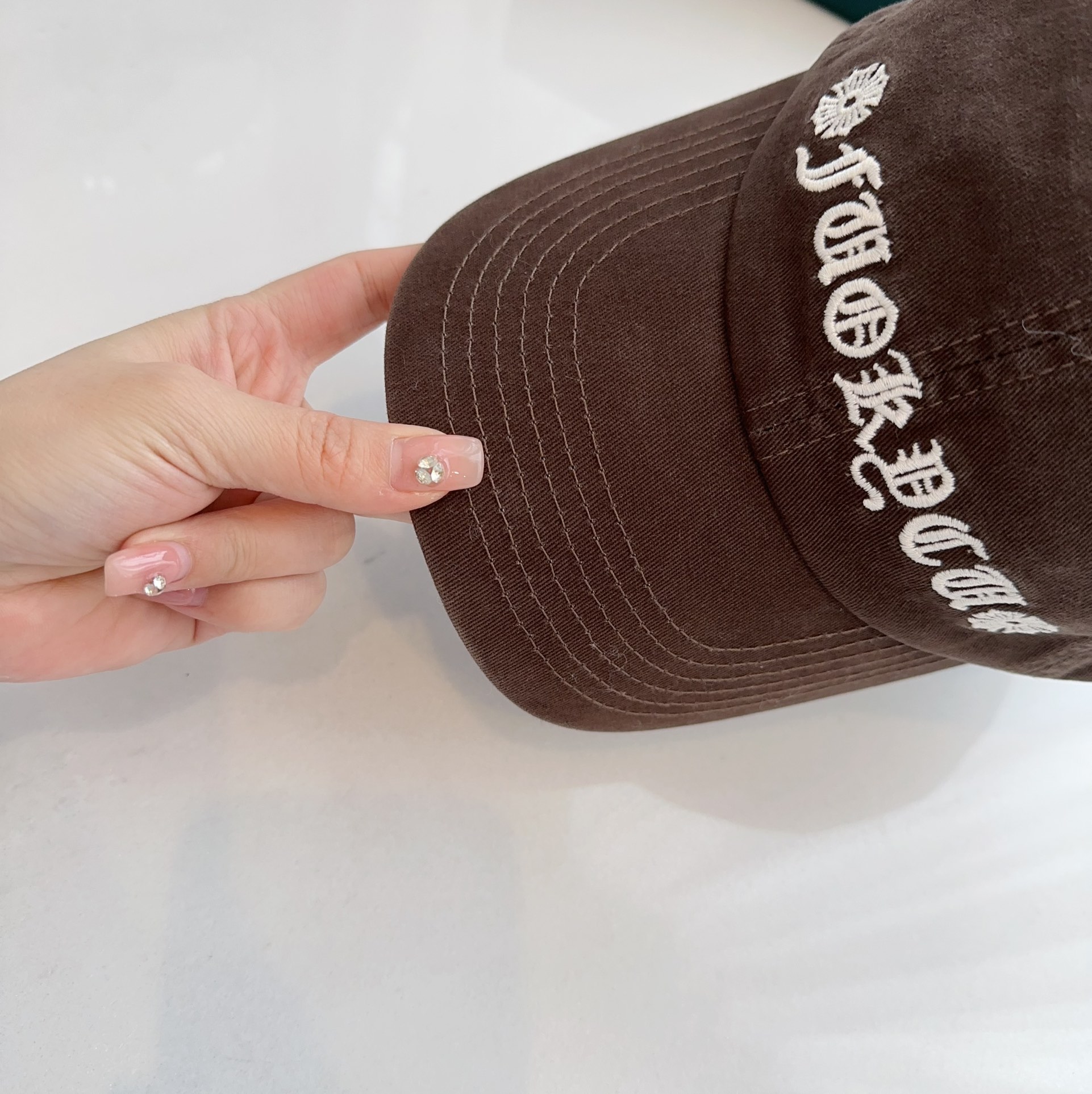[Chrome Hearts Hats]Croxin New Embroidered Pure Cotton Baseball Cap Four-seaso