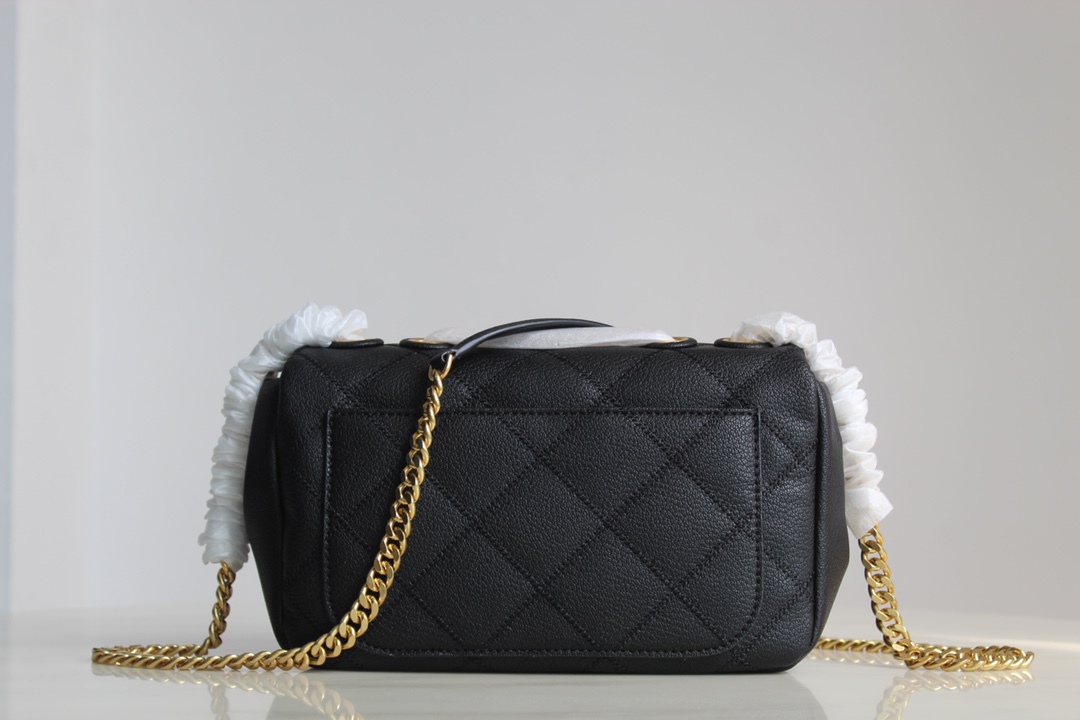 Tory Burch Tory Burch23年新款willa系列盖头包 山羊皮翻盖单肩斜挎包 肩带自由调节