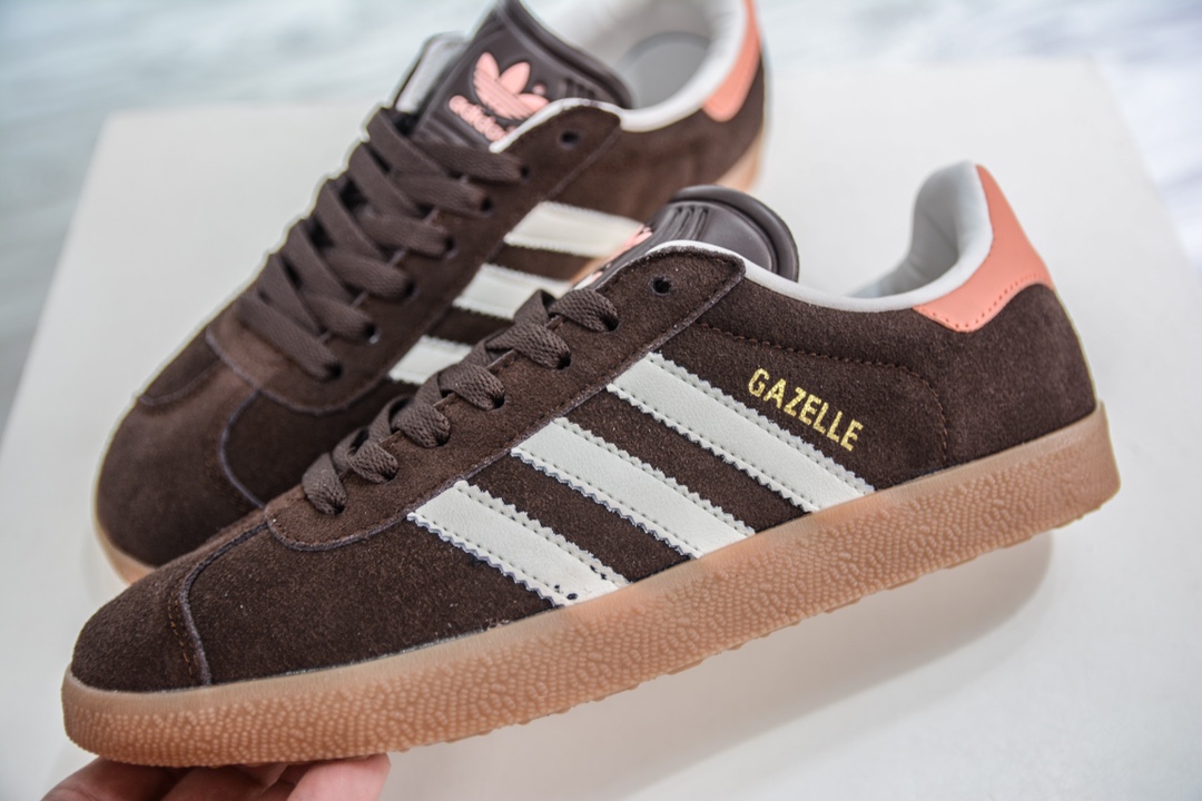 YH version pure Adidas originals Gazelle milk tea powder IF3233