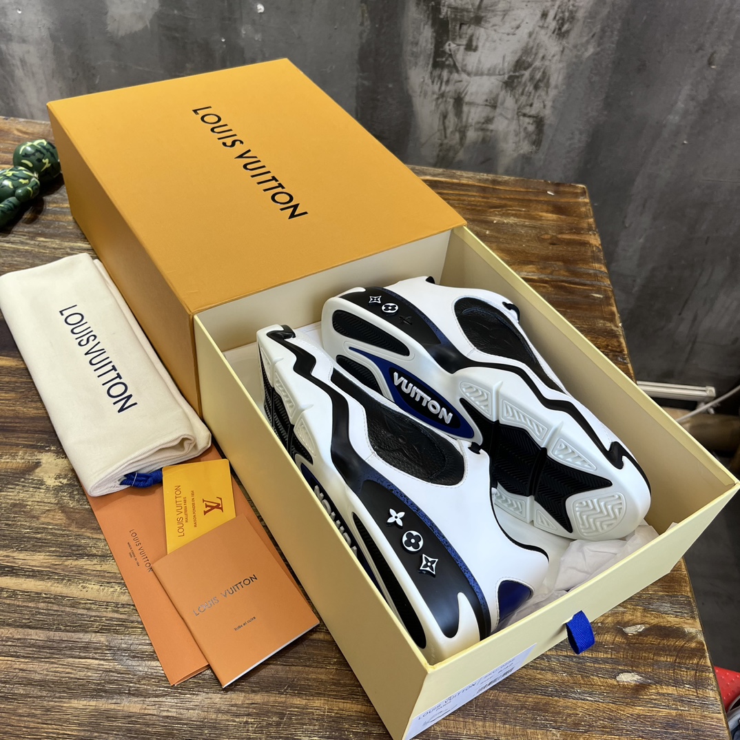 Louis Vuitton 新配色男款 LV 、驴家2023新款Trainer2路易威登FW篮球运动鞋90‘s vibe
