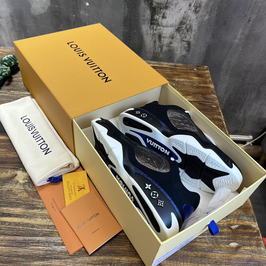 Louis Vuitton 新配色男款 LV 、驴家2023新款Trainer2路易威登FW篮球运动鞋90‘s vibe