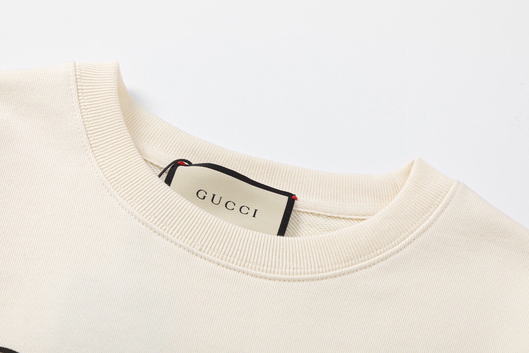 Balenciaga X Gucci 巴黎世家联名古驰23ss 联名字母印花 卫衣